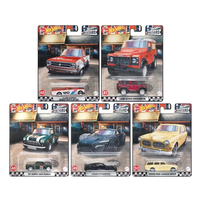 Hot Wheels 2022 Boulevard Cars #46, #47 #48, #49, #50 Mix 2 (GTJ68) - Image 7