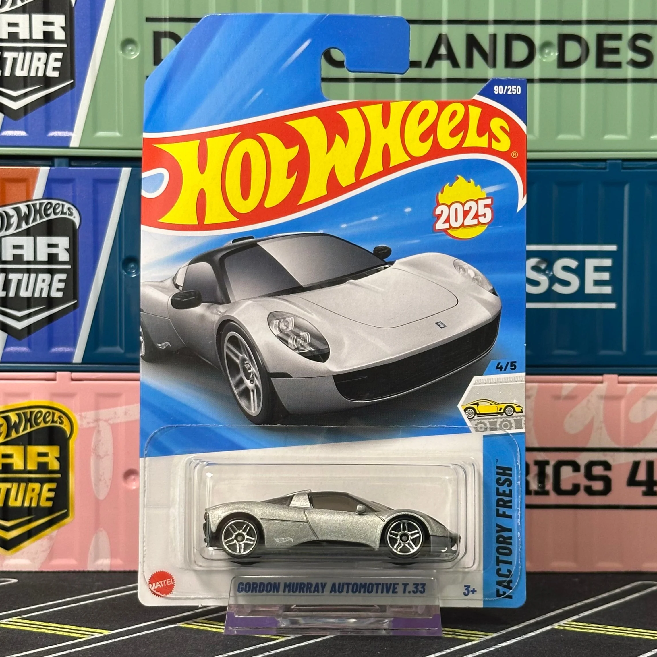 Hot Wheels 2025 Mainline Gordon Murray Automotive T.33 90/250