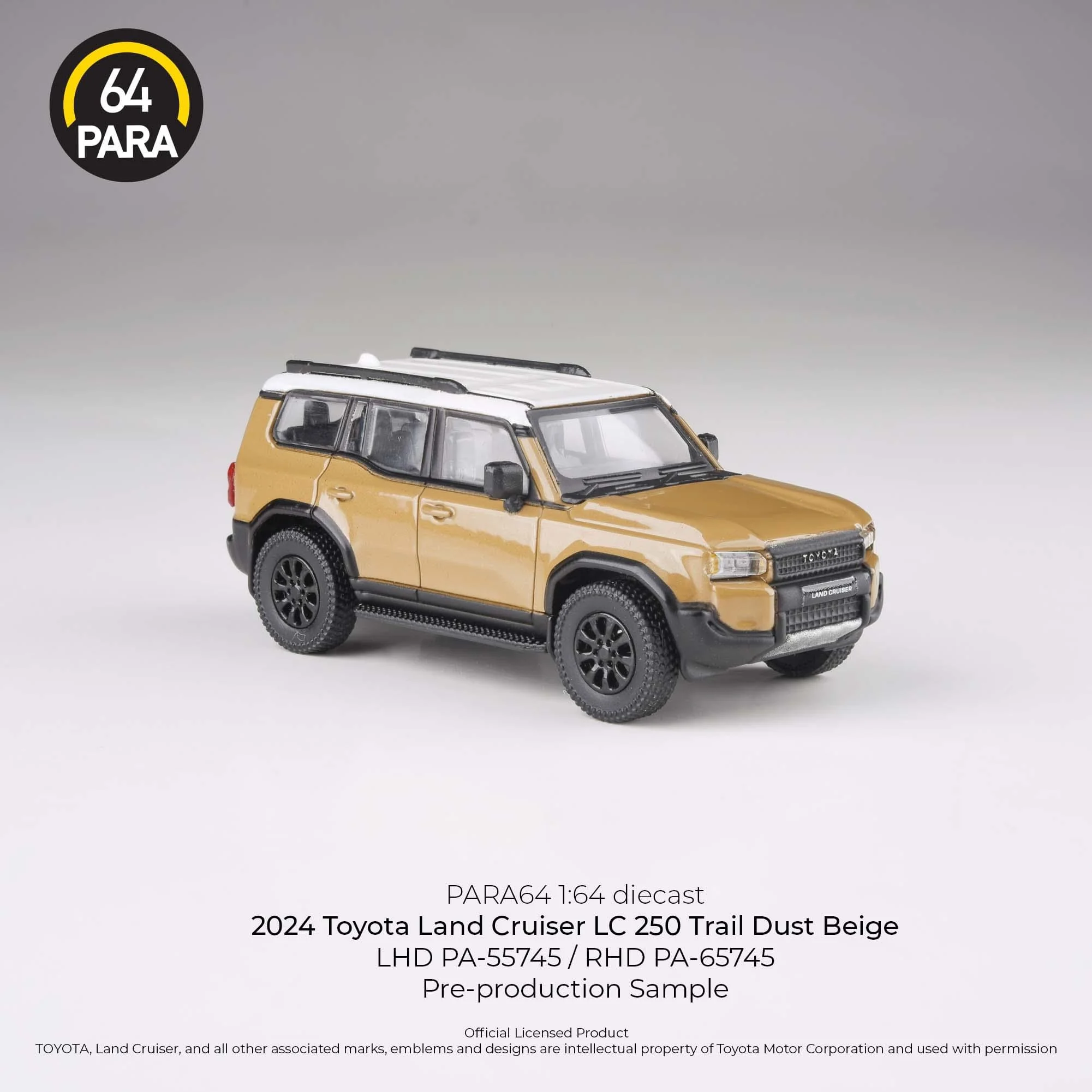 PARA64 1:64 2024 Toyota Landcruiser LC 250 Beige